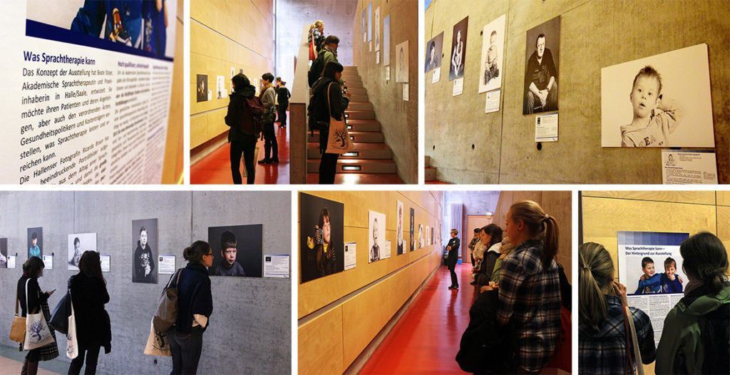 Foto Eindrücke von der dbs-Ausstellung »Was Sprachtherapie kann«