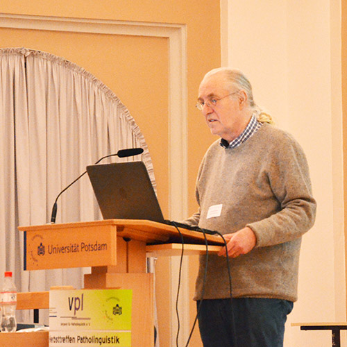 Andreas Starke beim Vortrag